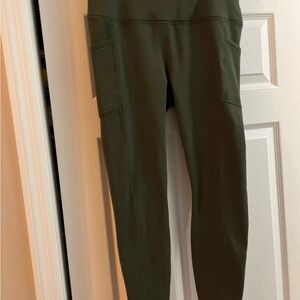 Yogalicious Lux Dark Green Leggings